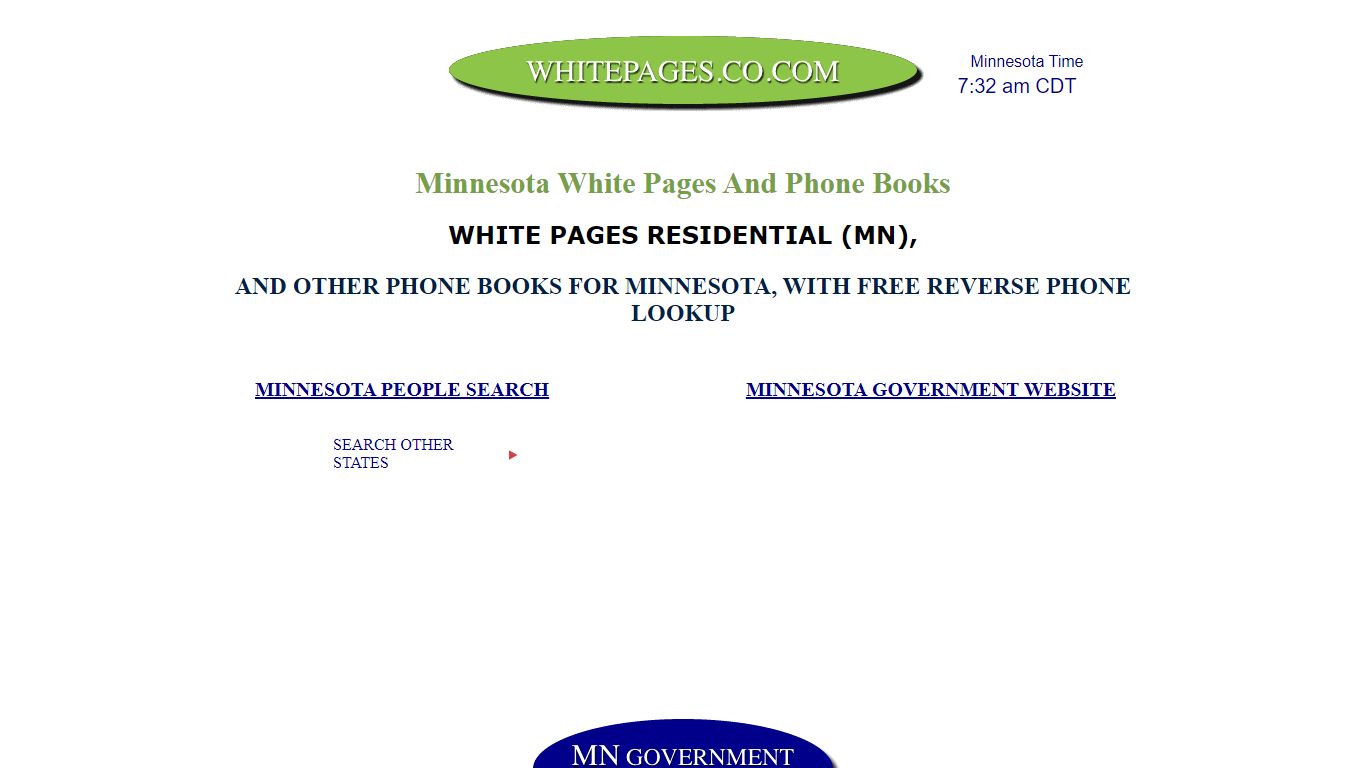 Minnesota White Pages and Directories - MN - .co.com